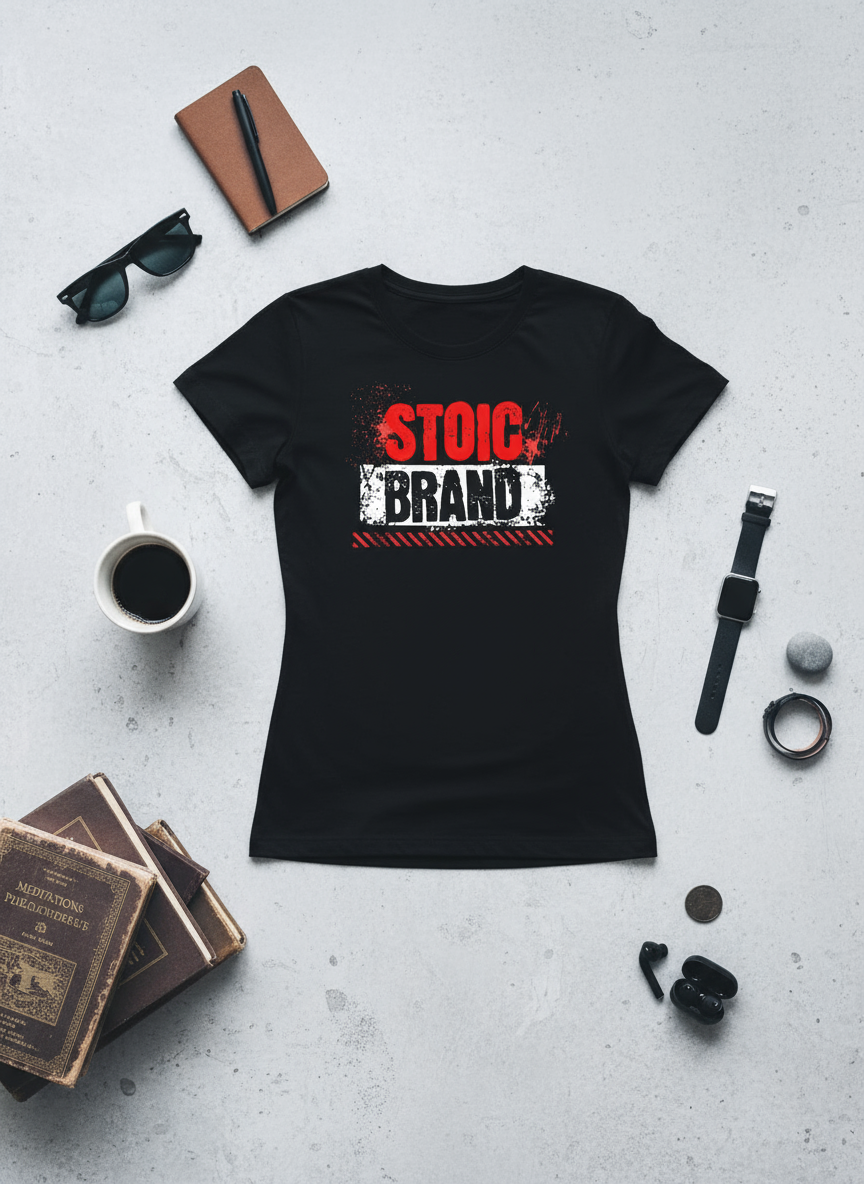 Female stoic brand t-shirt